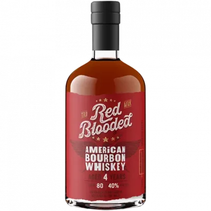 Red Blooded 4 Yr American Bourbon Whiskey 750ml