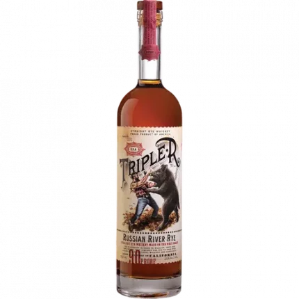 Triple R Russian River Rye Whiskey 750ml