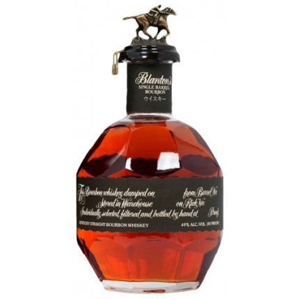 Blanton’s Single Barrel Black Label Bourbon Whiskey