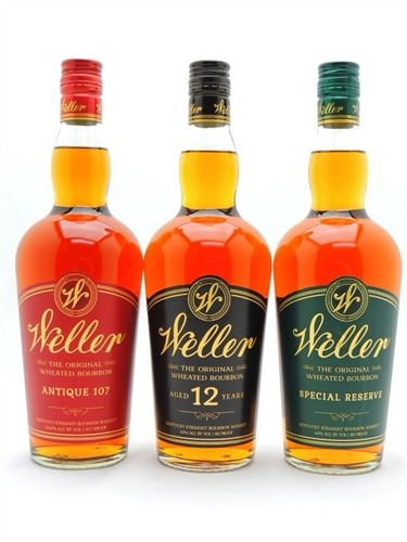 WL Weller Bourbon Whiskey Collection